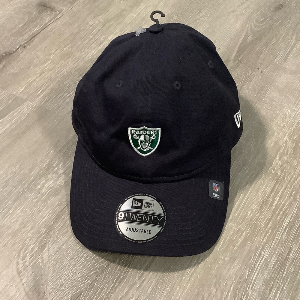 Raiders dark navy blue strapback cap